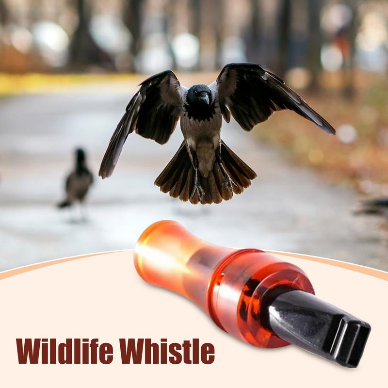 1pcs Hunting Whistle Crow Call Decoy Crow Animal Simulate Sound Attract Wild Goose Turkey Shooting Supplies Outdoor Tool