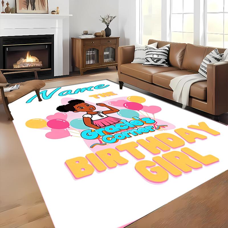 Custom personalization Gracies Corner Area Rug - Perfect For Kitchen, Bathroom,Laundry Room Decor Large Size Available,Gift All Seasons