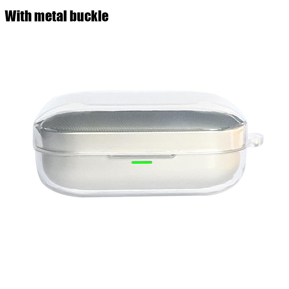 

Для Realme Earbud TPU Чехол Прозрачный Чехол для Наушников Защита от Царапин Ударопрочный Скин Пылезащитный Для Чехла для Наушников Realme Buds Air7 прозрачный