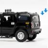 1/24 Hummer H2 Legierungsauto Modell Diecasts Metallspielzeug Fahrzeuge Hohe Simulation Sound Licht Sammlung Kinder Exquisite Geburtstagsgeschenke