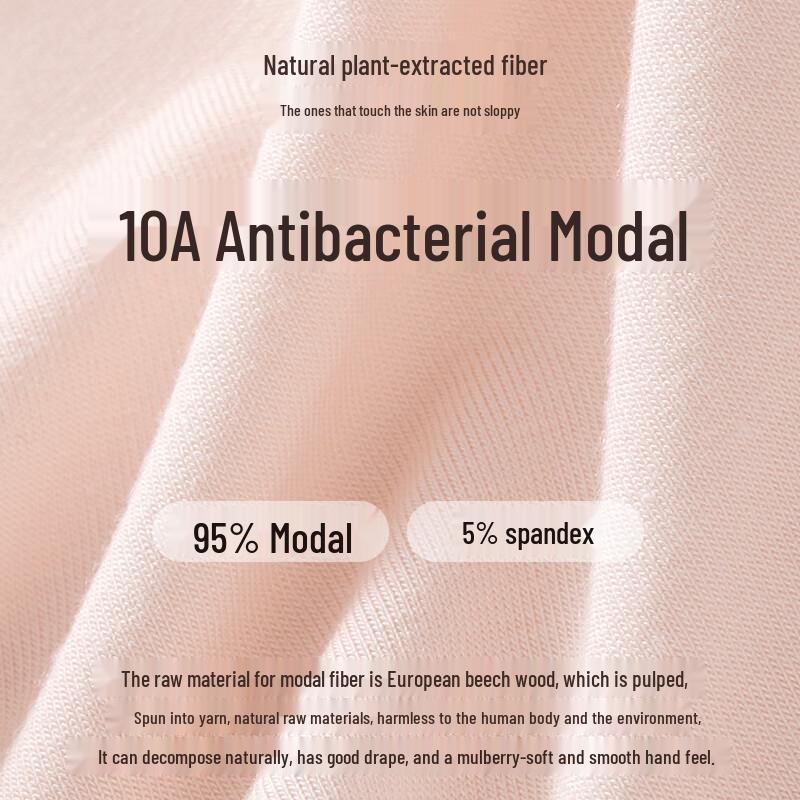 Montagut Women's Seamless Modal Mid-Waist Briefs 3-Pack