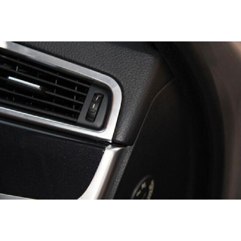 Cover Trim Console L&R Air Outlet Vent Cover Trim 2011-2017 For BMW 5 Series ABS
