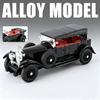 1:32 Alloy Classic Old Car Model Metal Retro Luxy Vehicles Car Model Simulation Sound Light Kids Toys Gift Diecast Alloy Car