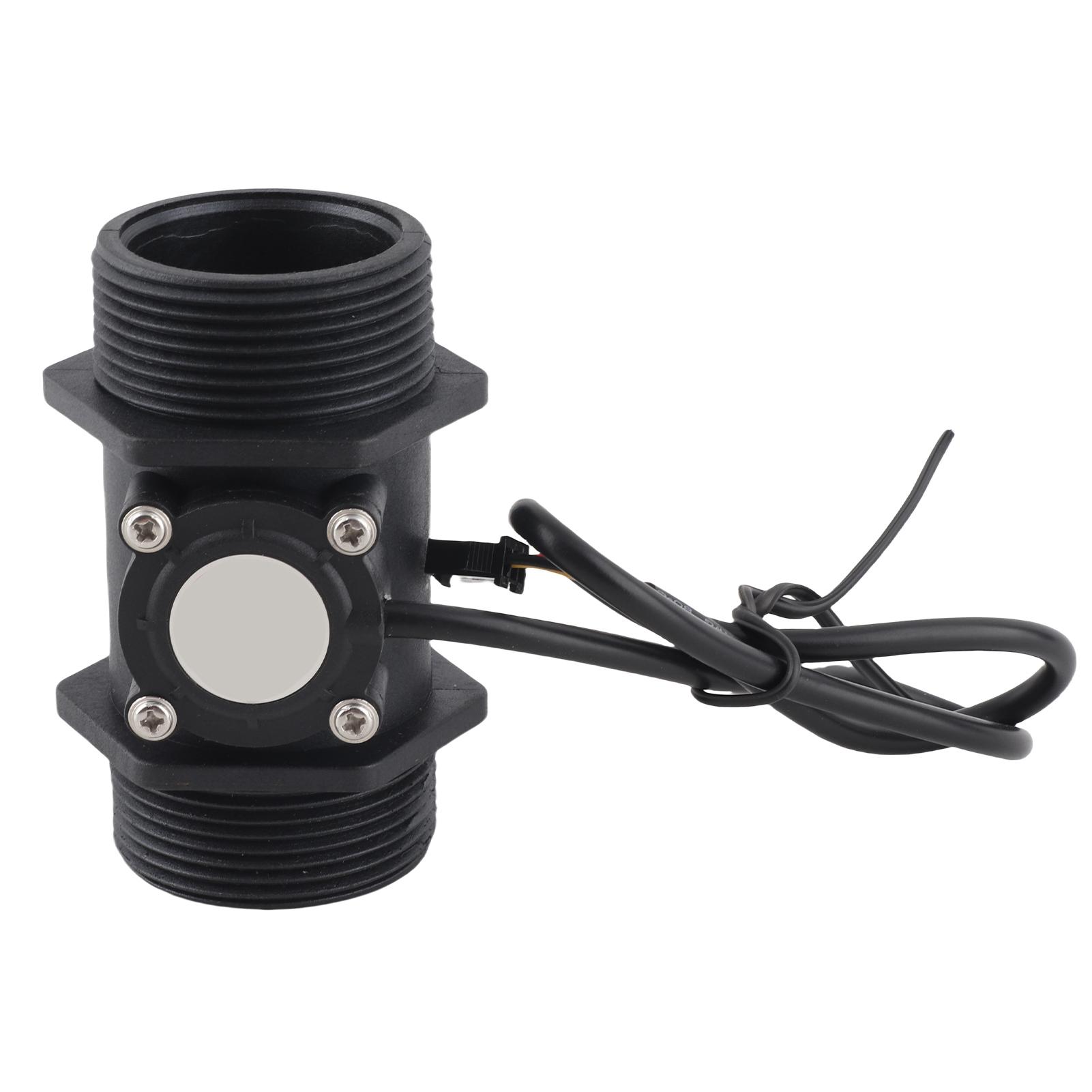 Painter Water Flow Sensor For Swimming Pool Hall Turbine Flowmeter 47Mm Yf‑Dn40 Dc 3.5‑24V