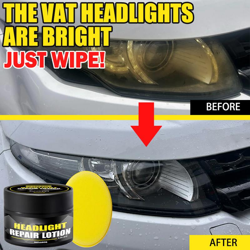 Auto Scheinwerfer Restaurierung Polieren Scheinwerfer Kratzerentferner Reparatur Reinigungspaste Entfernt Oxidation Scheinwerfer Restaurierung Politur
