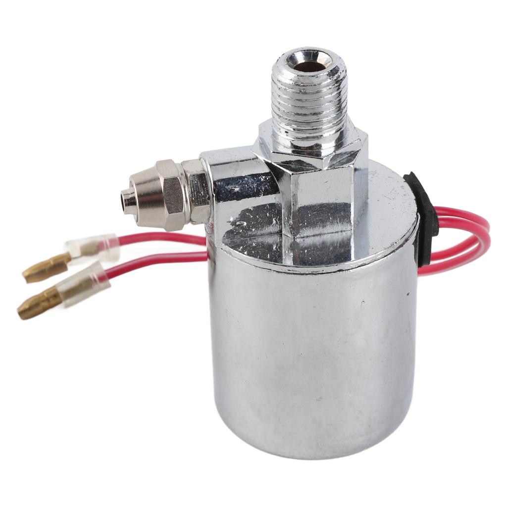1 4in NPT 12V 24V Universal Electric Air Valve 200PSI Solenoid Valve for 1 4in OD Hose for Vehicle Motorcycle Air Horn