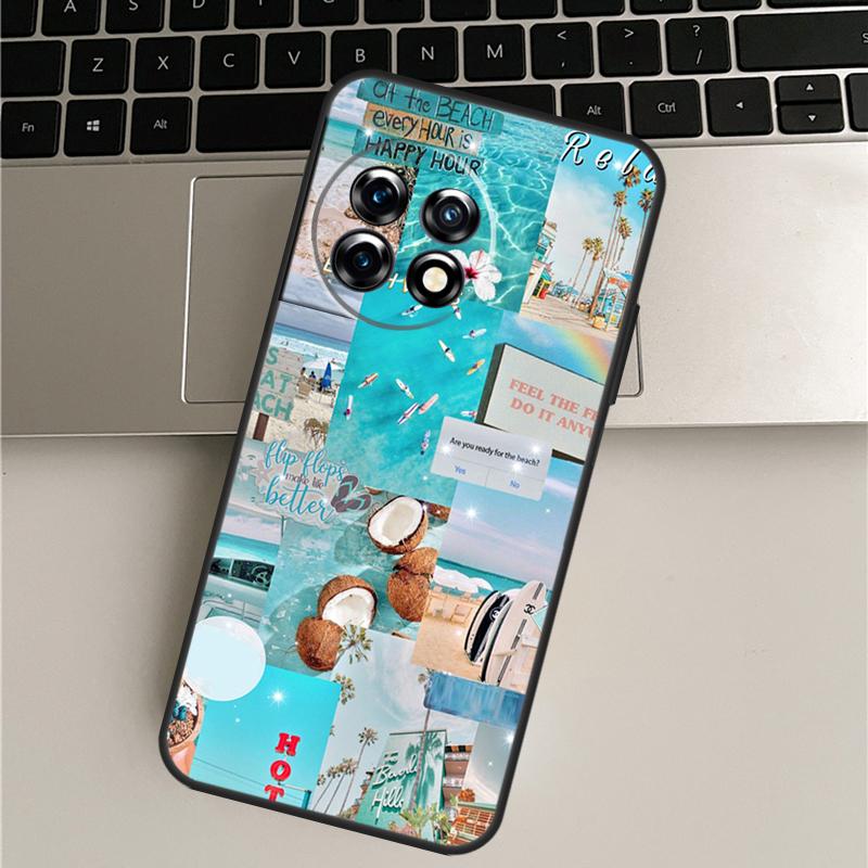 Beach Vibes Case For OnePlus Nord 5 CE 3 4 Lite N20 N30 OnePlus 15 R 13T 10T 9 Pro 11 12 13 12R 13R Cover