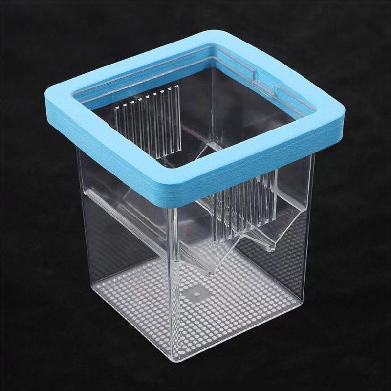 FishTank Separation Breeder Box Clear Floating Breeding Isolation Box Aquarium Mini Hatchery Incubator