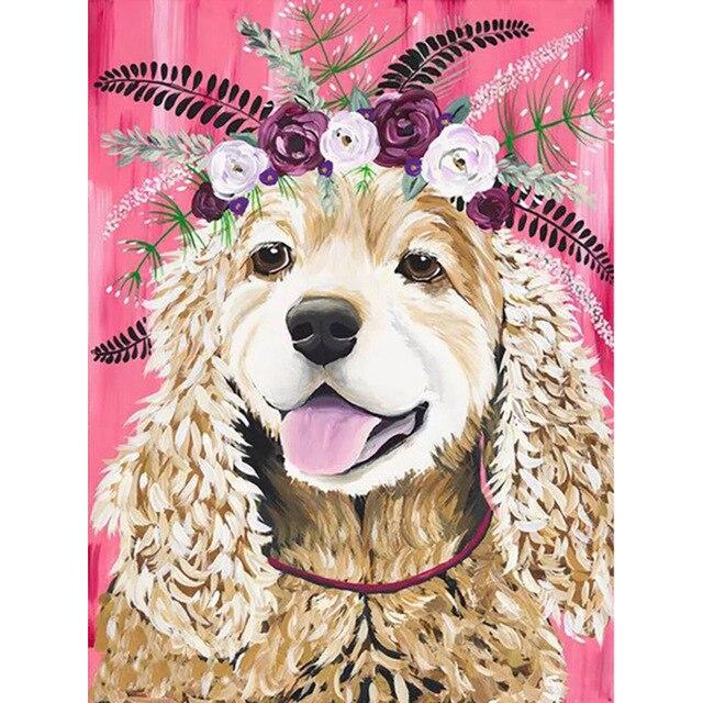 5D-Diamantgemälde zum Selbermachen, Traumfänger, Buchstabe, bunt, Kreuzstich, volle Runde, quadratisch, Diamant-Stickerei, Strasssteine, Heimdekoration