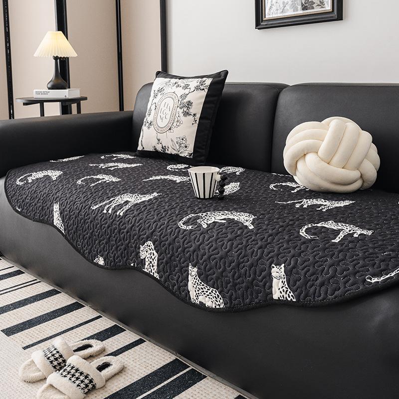 

Высококачественный мытый хлопок в американском стиле, диванная подушка неправильной формы, нескользящая, дышащая, для гостиной, прямой ряд, чехол для дивана, полотенце 90*90cm