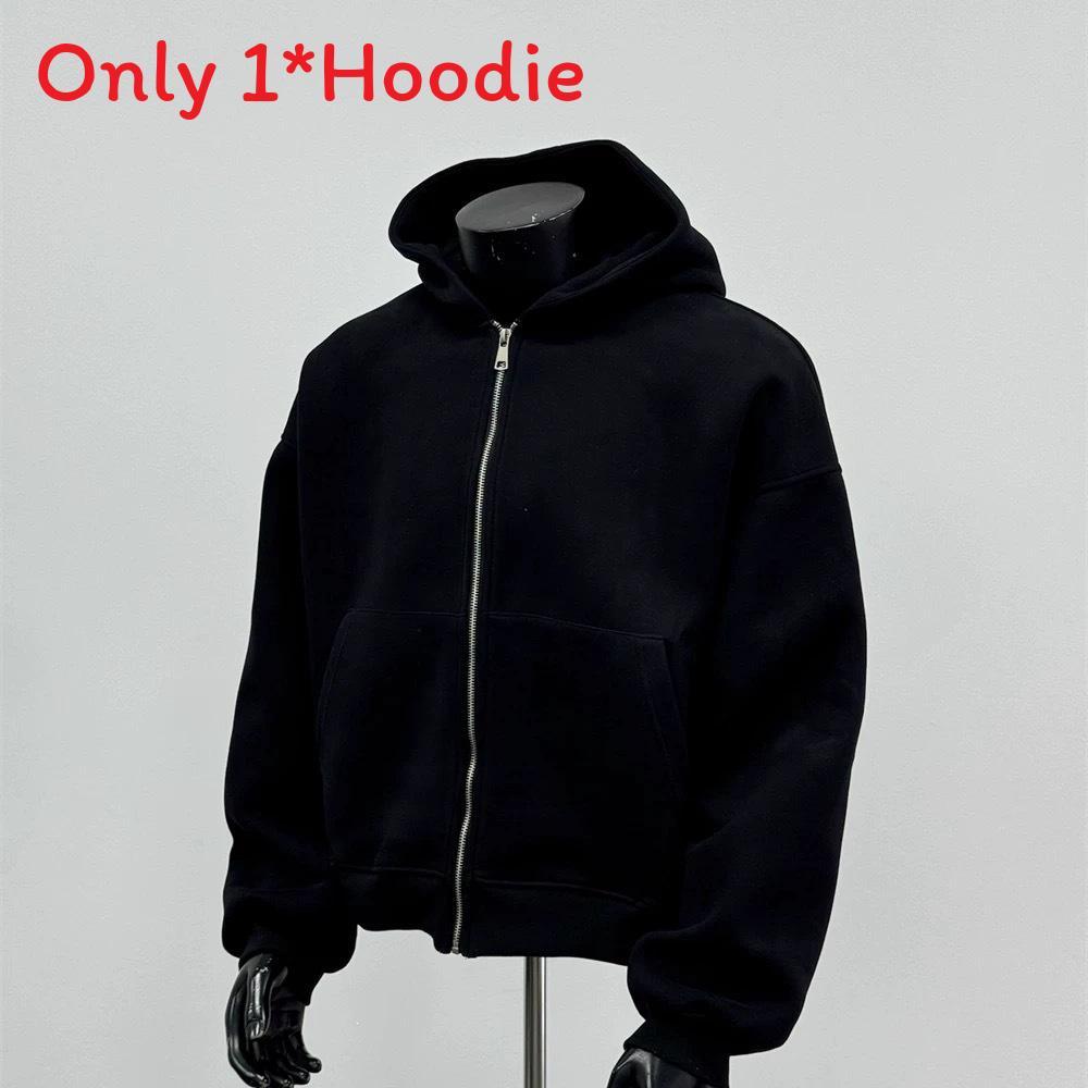 Casual Hoodie For Men With Backpack Design And Polyester Fabric For Everyday Wear