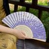 Ancient Style Folding Fan, Chinese Style Folding Fan with Smooth Opening and Closing, Retro Summer Classical Hanfu Cheongsam Small Folding Fan