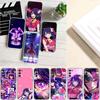 HK55 Oshi No Ko Ai Hoshino Soft Shell Transparent Phone Case for Motorola Moto G7 G8 G9 G84 G85 G73 G24 G15 Z2 Play Power Plus