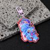 Little Color Changing Acrylic Keychain Pendant Blue Cat Surrounding Cute Bag Pendant