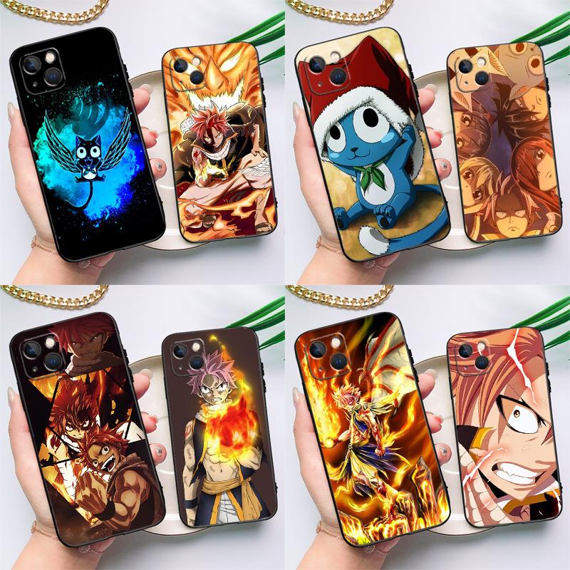 

Чехол для телефона с изображением аниме «Хвост феи» для iPhone 14 Pro Max 11 13 12 Mini X XR XS Max SE 2020 7 8 Plus, чехол