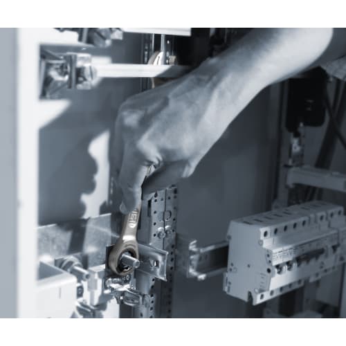 Wera Combination Ratchet Wrench, 17, Length 224mm, 073277