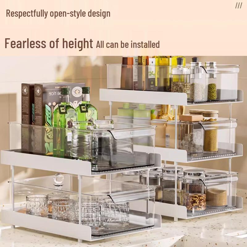 3-Tier Kitchen Countertop Organizer Rack