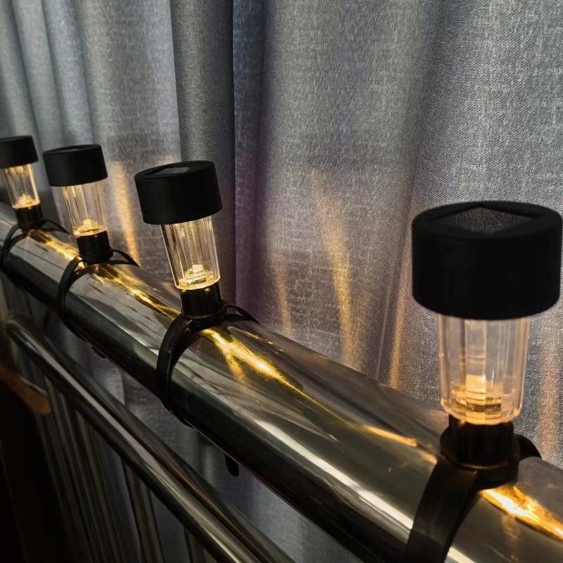 5Pcs Solar Pool Light Frame On The Ground For Swimming Pool Outdoor Pool Fence Decorative Accessories Waterproof Led