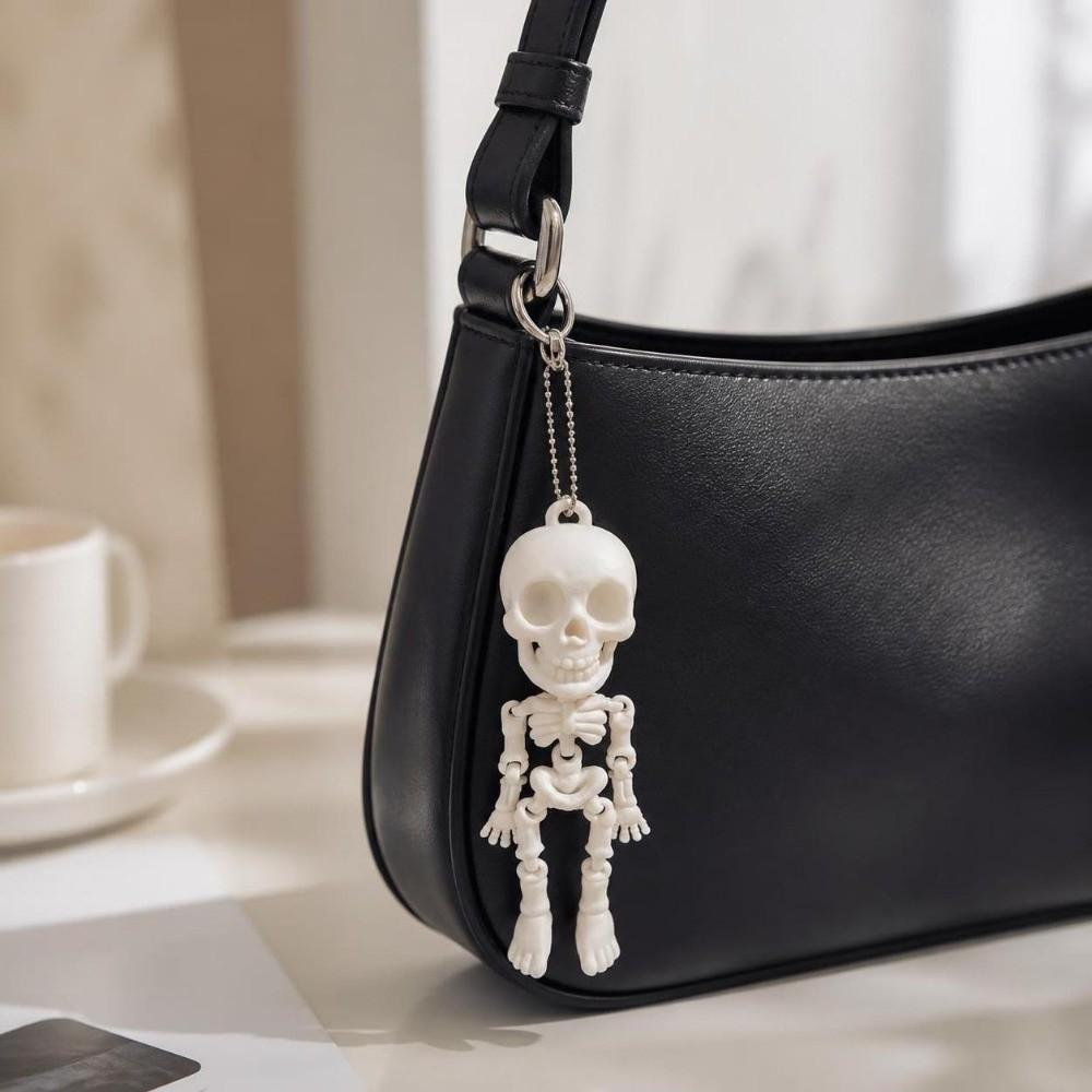 Hanging Ornaments Articulated Skeleton Pendant Decoration Skull Bag Charm  Car Key Accessories