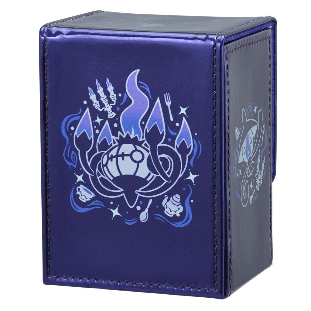 Pokemon Center Original Pokemon Card Game Flip Deck Case Evolution Trail Chandelure
