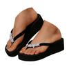 Damen Mode Sommer Flip Flops Lässige Outdoor Sandalen Flip Flops Strand Sandalen Rutschfeste Flip Flops Haus Sandalias Femininas