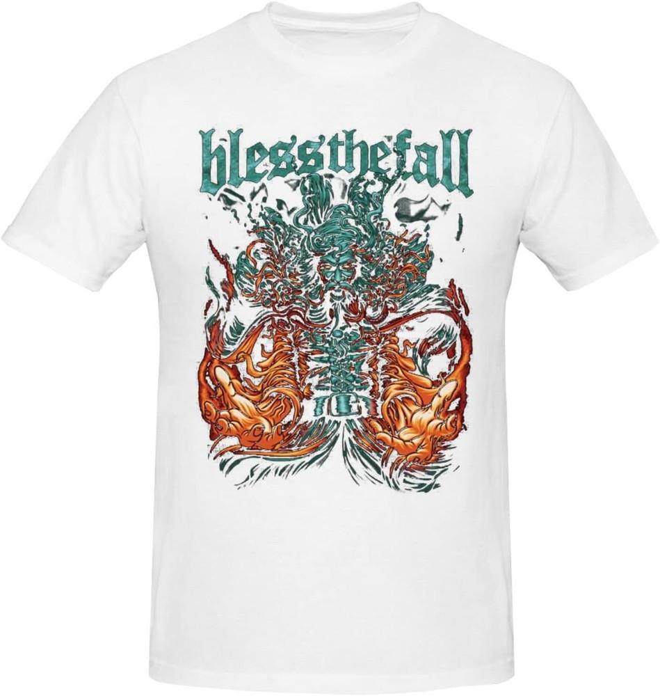 Blessthefall Band White T-Shirt Cotton S-234XL For Men Women Unisex T-Shirt XL