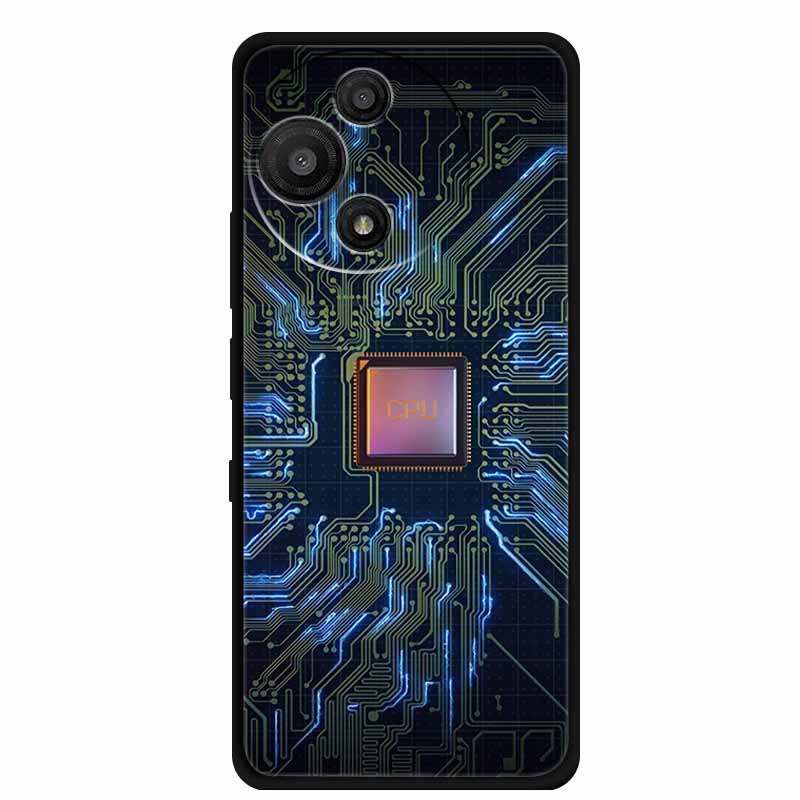 For TCL 60 NxtPaper Phone Case Fashion Black Soft TPU Silicone Back Cover Coque For TCL 60 SE Nxtpaper 60R Case Shockproof Funda