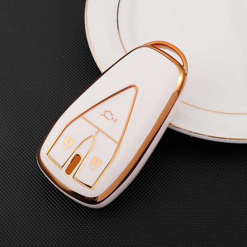 Changan Cs75pluc Blue Whale Key Bag Is Suitable for Yidong Cs35x5 Auchan X7 Car Key All-inclusive Protective Case