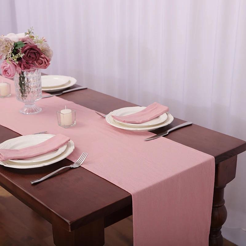 12PC Dinner Cloth Napkins 30X45CM Soft Cotton Napkin Washable Hemmed Edges for Wedding Baby Shower Birthday Christmas Decoration