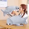 1pc 55cm Cute Hammerhead Shark Plush Backpack Toys Simulation Shark Toys Stuffed Soft Student Backpack For Children Kids Gift