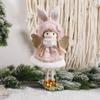 Drop Ornaments Plush Toy Pendant Angel Girl Xmas Tree Pendant Cute Christmas Angel Doll  Xmas Tree
