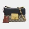 [Pre-Owned] Padlock Moonlight Treasure Box Series Metal Lock Logo Canvas And Leather Crossbody Bag Small - Very Good #1WF8MBJ