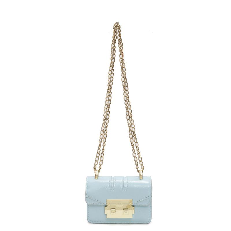 2025 early autumn new commuter chain small square bag niche personality ins shoulder messenger chain mini change bag