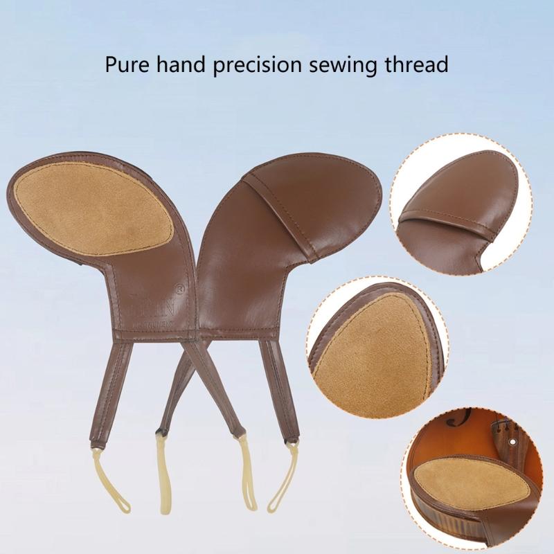 Violin Chin Rest Violin Rest Pad Cover Musical Instrument Accessories 3/4-4/4 1/2-1/4 1/8-1/16 Violin Chin Shoulder Pad