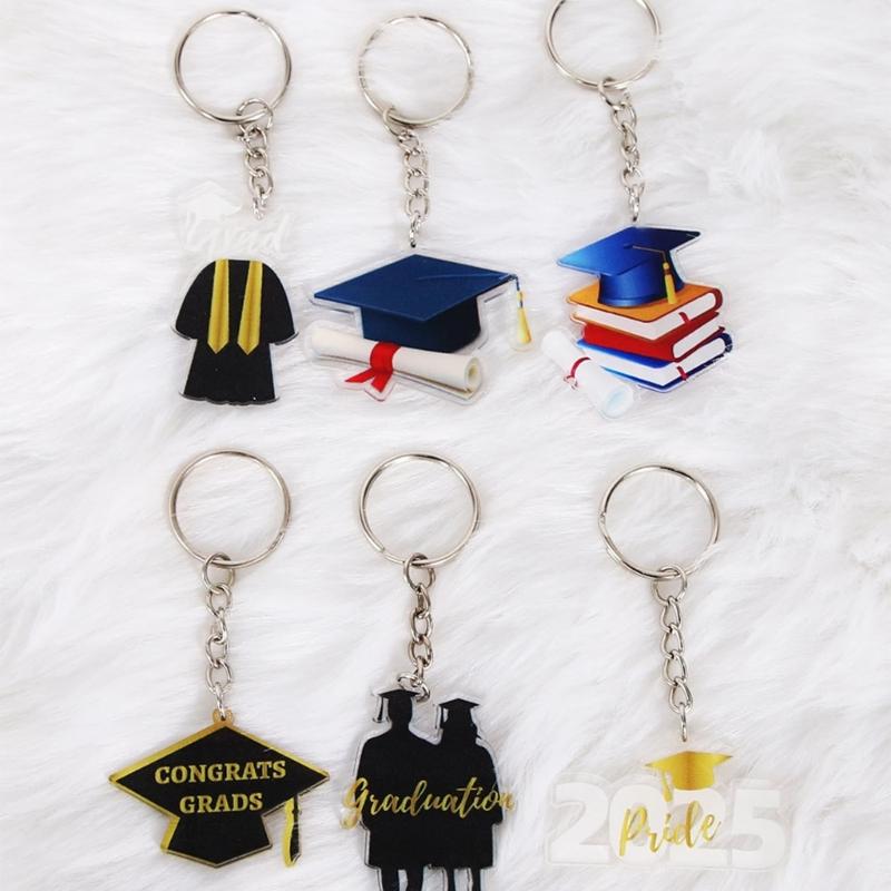 Elegant Doctoral Hat Design Graduation Keepsake Bag Ornament Party Decoration Charm Ideal for Graduates and Teachers