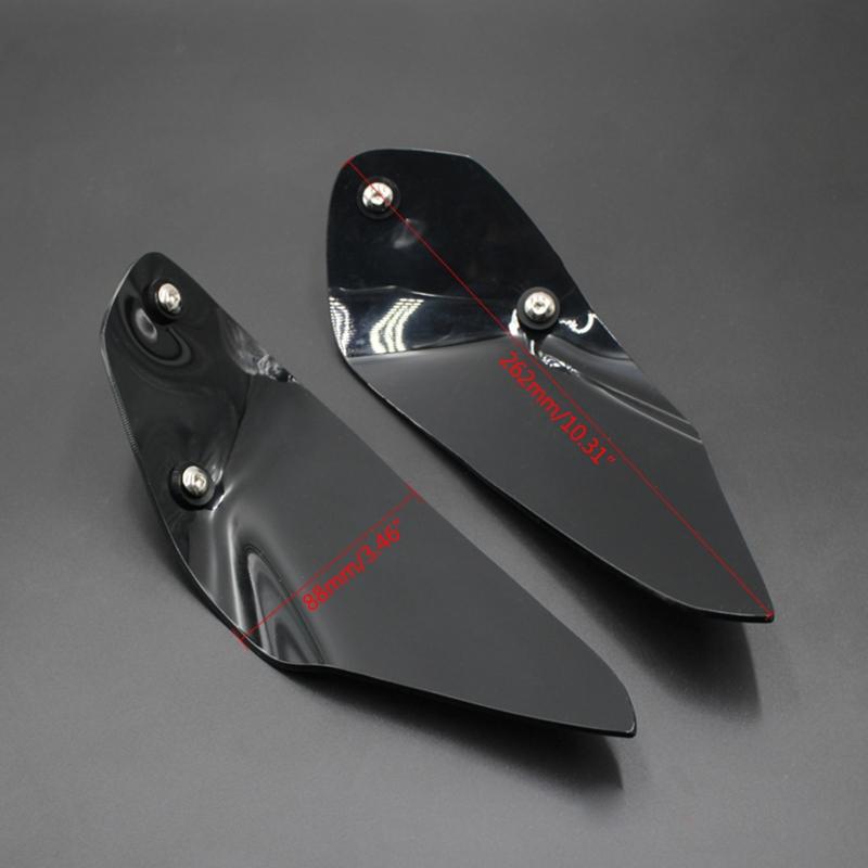 Motorrad Seitliche Flügel Batwing Verkleidung Windabweiser Windschutzscheiben für R1200GS Adv