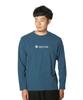 Logo Long Sleeve Outdoor Camping Soft Cotton Logo Long Sleeve T Slateblue [Snow Peak] T-shirt SW-24SU201