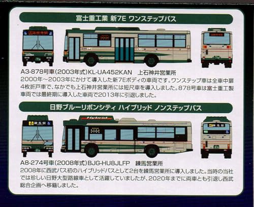 TOMYTEC Die Bussammlung Seibu Bus Original Set III