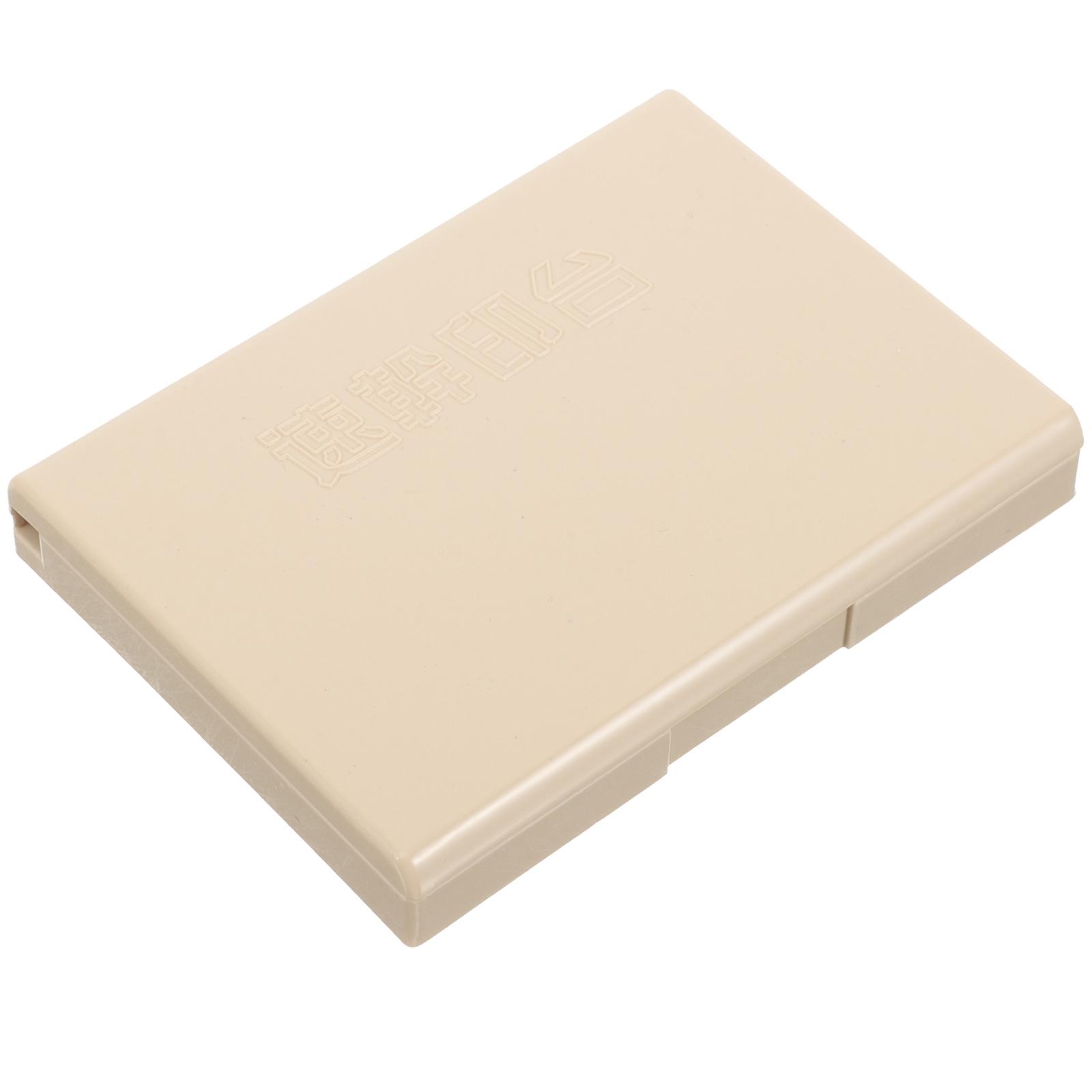 

Extra Large Blank Ink Pad Baby Hand Print Foot Print Diy Craft Fingerprint Pads Storage Box Office Supply Archival 10.30X7.30X1.30CM