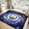 Manchester City Design Crystal Velvet Carpet Cozy Non?Slip Printed Rug For Bedroom Living Room Entrance