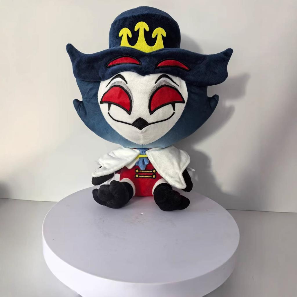 Funny Helluva Boss Plush Dolls Game Hazbin Striker Clown Stuffed Toys Birthday Holiday Gift Peluche 20cm Movie Party Home Dolls
