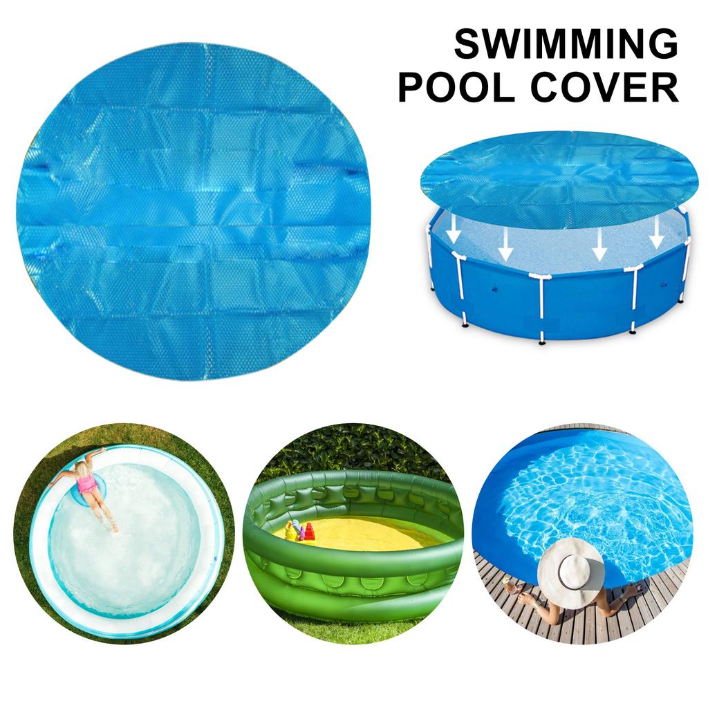 Round Pool Cover Superior Strength Solar Covers for Above Ground
