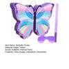 Butterfly Pinata Kids Pull String Pinata with Stick Blindfold Confetti for Girls Interactive Birthday Party Supplies for Photo Prop Candy Holder
