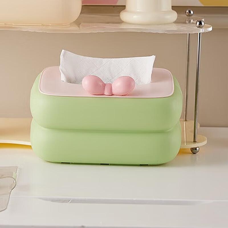 Dopamine-Inspired Creative Desktop Tissue Box