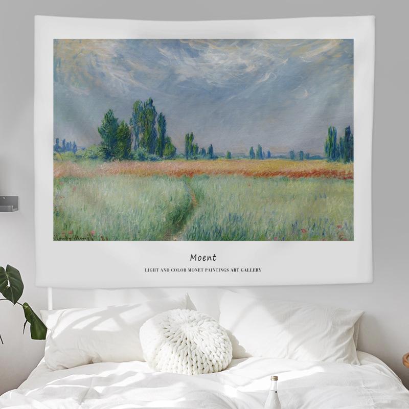 Bedroom Hanging Cloth, Living Room Background Cloth, Bedroom Decoration Cloth, Bedside Arrangement, Tapestry, Wall Cloth