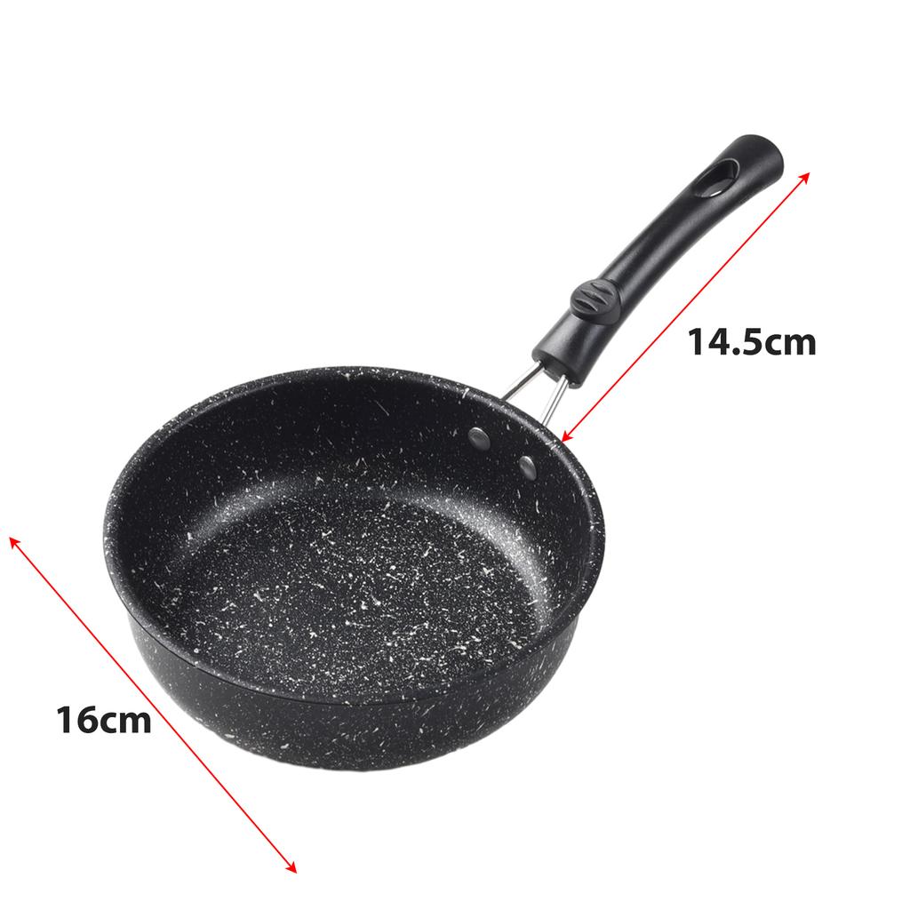 Breakfast Cooking Nonstick Pan Cooking Pan Maifan Stoneware Versatile Stovetop Compatibility Cast Iron Material