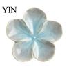 Cherry Blossom Dip Dish Sauce Dish, Ceramic Sushi Soy Dipping Bowl, Small Japanese Style Decorative Seasoning Appetizer Serving Plates for Kitchen