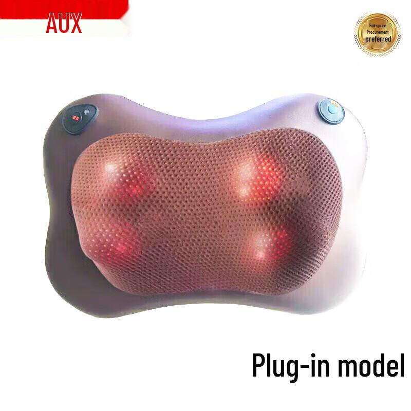 AUX Electric Neck and Shoulder Massager Pillow