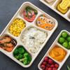 Aoran 6-Compartment Biodegradable Lunch Boxes