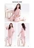 Women's Pure Cotton Pajama Set: Short Sleeve, Seven-Point Pants, Loose Fit, Built-In Bra Pads, Comfortable Home Wear.
